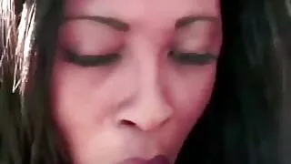 Wild black slut with round ass gets deep anal drilling near the pool