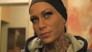 Pornstar and tattoo model Kitty Core