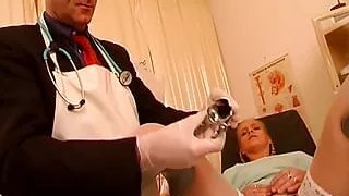 German girl and a horny nurse pleasing a big cock doctor