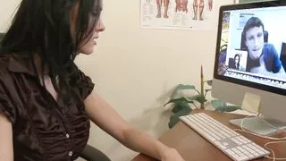 Naughty teacher takes a break from work to get her pussy plowed