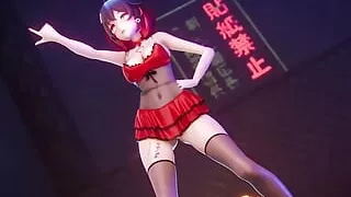 Seele - Sexy Short Skirt Hot Dance and Gradual Undressing