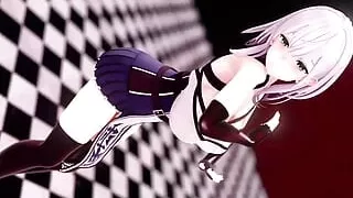 Thick Noel Sexy Dance and Gradual Undressing