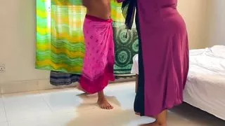 Stepson enters Arabian stepmom's room & Ties her hand then gives rough fuck & Cum Wild on her face - Big Ass & Huge Boobs MILF