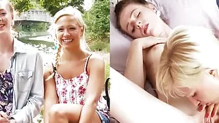 Ersties - Leidenschaftlicher Berlin-Besuch von Lisa M bei Gabi