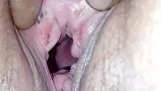 Bbc slayed chubby white slut huge creampie cumdump.