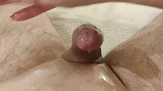 Very oily Handjob! 1 Ruined Orgasm but I made him shake the camera at the end!