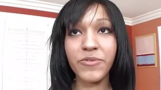 Hair tight Teen in her very first Sex Casting got a big load