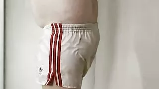 Part one: Shower in vintage Liverpool football shorts