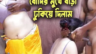 Alone tumpa bhabhi hard creampie blowjob fucked by devar- desi tumpa