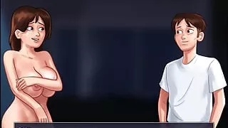 Summertime Saga - All sex scene with Debbie