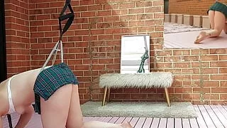 Student Hanging Wedgie