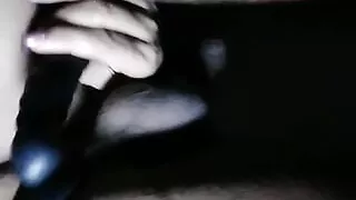 Love this black butt plug in my ass.....