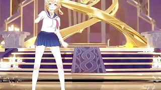 Lumine - Sexy Dance With Multiple Suits and Sex