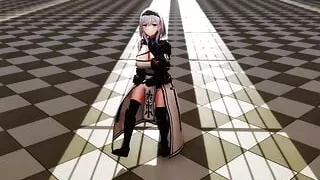 Noel - Thick Girl Sexy Dance (3D Hentai)