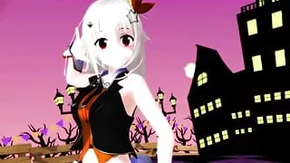 TokiSora - Cute Teen Dancing and Gradual Undressing