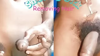 Shaving Of armpit Hair And Penis Hair, Hottest Boy