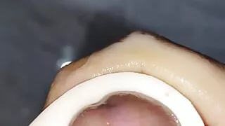 Rich and hot masturbation with toy