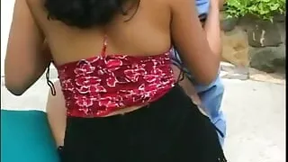 Slut Gets Facial Cumshot After Sucking Dick and Riding Cock in Cunt and Ass