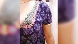 Desi rich house wife big boobs showing in bathroom for stepbrother with dress removing indian aunty bathing show