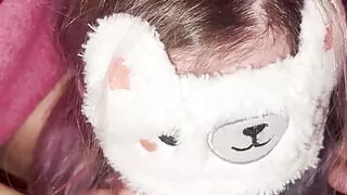 My Step-sister Gets Under The Covers To Make Me Cum With A Deep Blowjob