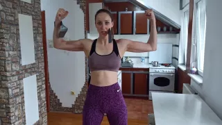 Muscle Mommy Taped Down