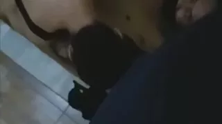 Straight guy in a mask visits young twinks in sexy slut dress looking to fuck house