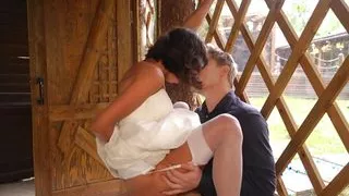 Fucking wedding. Part 4. Cum in a friend's bride before the wedding