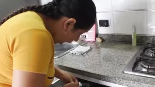 Horny Stepmom Giving Enhancer - Spanish Porn