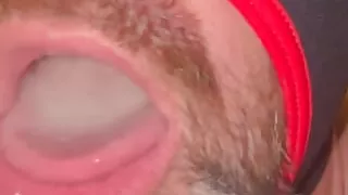 Anal Steve enjoying his own precum and several loads of his own delicious cum