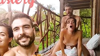 Stunning Spanish Amateurs Fuck In The Amazon - Lustery