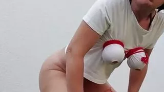 Milf out controll next to neighbours