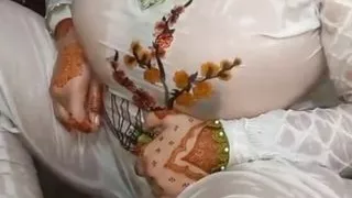 Washroom  nahaty hue desi house Wife