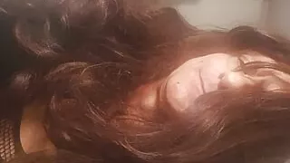 Sissy crossdresser gang bang again