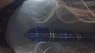 Working out the sissy ass