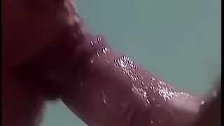 Bridgette Kerkove gets facial from muscular stud in an office