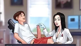 Summertime Saga - Miss Okita sex scene