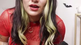 Vends-ta-culotte - Sexy JOI with a sweet demon girl dildoing herself in the same time