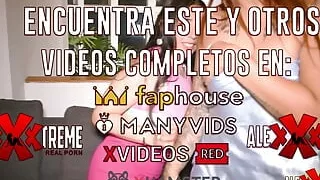 We have an orgy and end up with lesbian sex in the living room