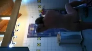 Spying On Mom Shaving Her Body In Bathroom