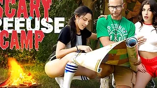 Shameless Camp Counselor Free Uses His Stubborn Campers Gal And Selena - FreeUse Fantasy