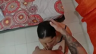 Sharing a Bed with a Best Friend's Hot Mom and I Fuck Her Deliciously in the Same Bed as Her Husband