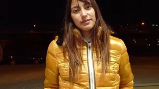 ASTOUNDING 19 years old latina Jenifer is going to try some outdoor fun!