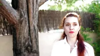 Redhead and small tits nurse first porn casting