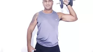 Bastard alpha faggot humiliation flexing muscles