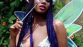 I go out to the forest very horny