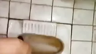 Asian bathroom boy musterbation