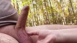 She Gave Me a Quick Blow Job Outdoor Park Picnic Table