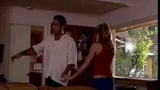 Blonde Gets Fucked Doggystyle in Bed by Fat Cock