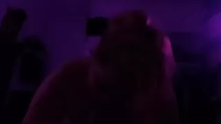 Fucking the Pregnant Slut in Purple Light