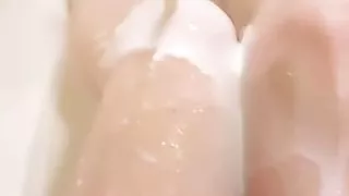 Thighs In Milk, And Cum Without Hands